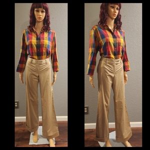 Retro J. Crew Wide Leg Pants